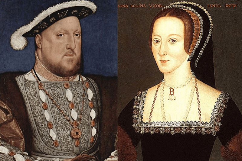Parintii reginei Elisabeta I, ai regelui Henric al VIII-lea si ai Annei Boleyn