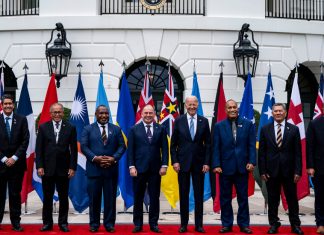 Biden gazduieste insulele Pacificului, avand in vedere o China in ascensiune