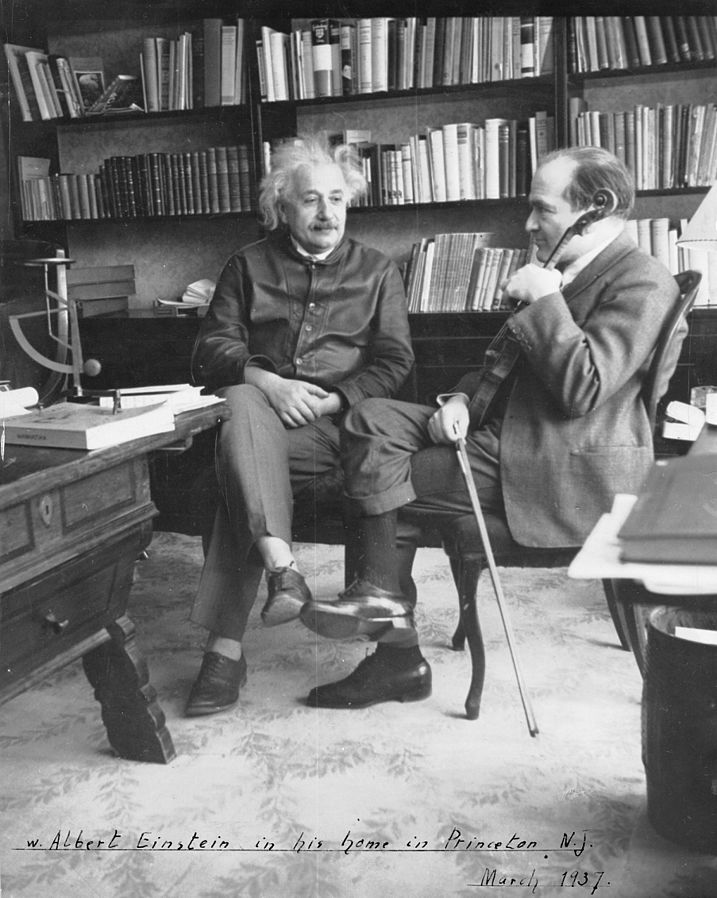Einstein si Huberman 1937